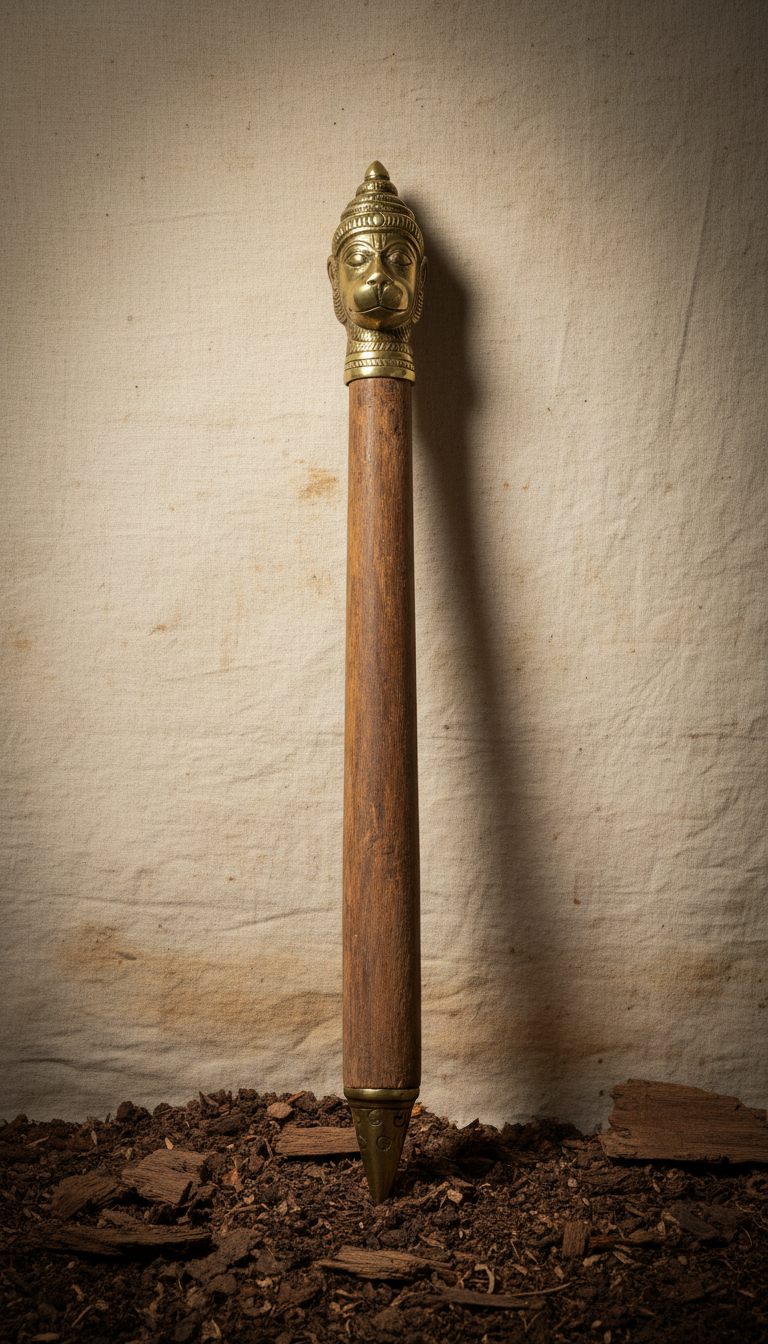 Parikrama Fitness handcrafted wooden gada mace